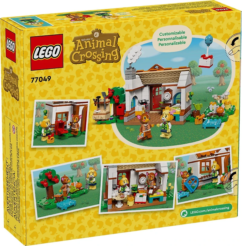 LEGO Animal Crossing Isabelle's House Visit 77049