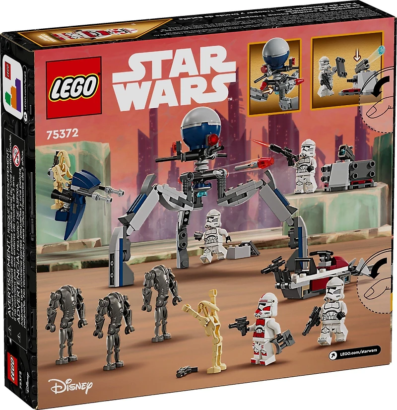 LEGO Star Wars Clone Trooper & Battle Droid Battle Pack 75372