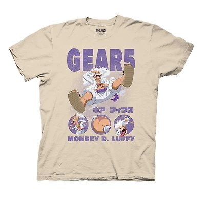 One Piece Gear 5 Monkey D Luffy Unisex Short Sleeve T-Shirt