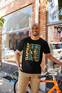 Borderlands Claptrap Unisex Black Short Sleeve T-Shirt