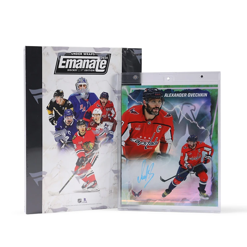 2025 Fanatics Emanate Autographed NHL Hockey Trading Card Mystery Box