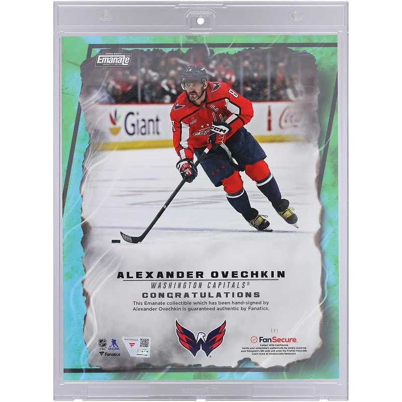 2025 Fanatics Emanate Autographed NHL Hockey Trading Card Mystery Box