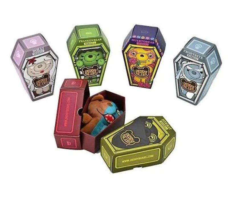 Deddy Bears 5-in Coffin Plush Series 2 (Styles May Vary)