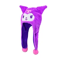 Sanrio Kuromi Pastel Fuzzy Pom Pom Beanie Laplander