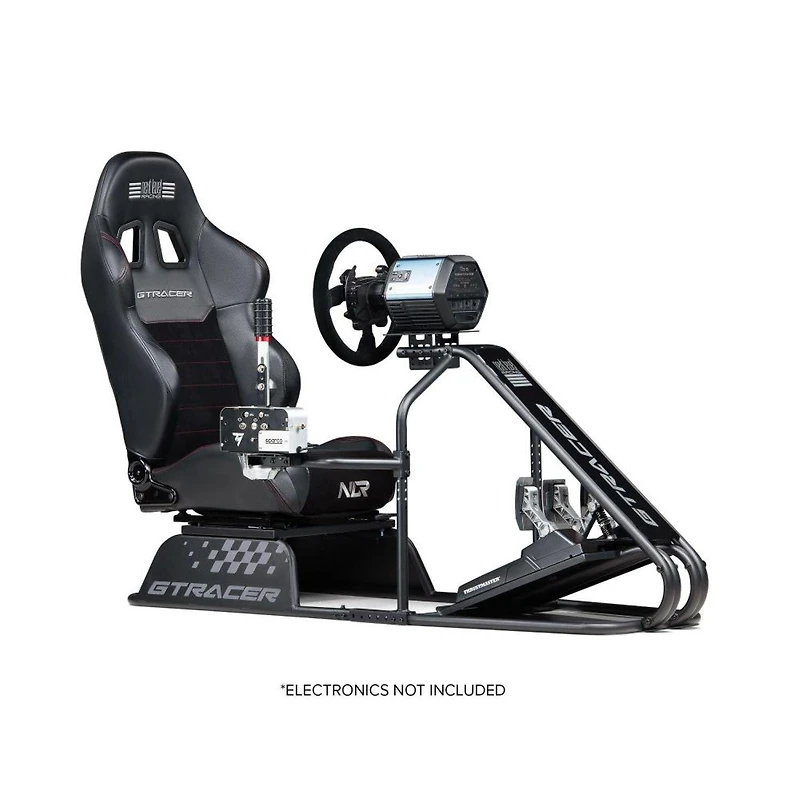 Next Level Racing GT Racer Simulator Cockpit with Adjustable Wheel and Shifter Plate