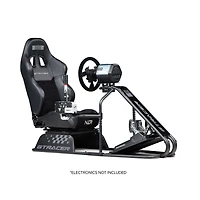 Next Level Racing GT Racer Simulator Cockpit with Adjustable Wheel and Shifter Plate