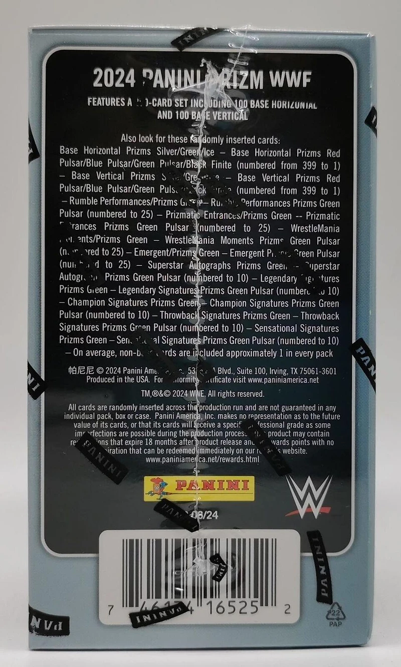 2023-24 Panini Prizm WWE Wrestling Blaster Box (6-Pack)