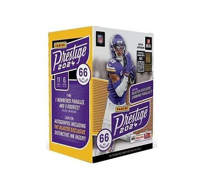2024-2025 Panini Prestige NFL Football Trading Card Blaster Box