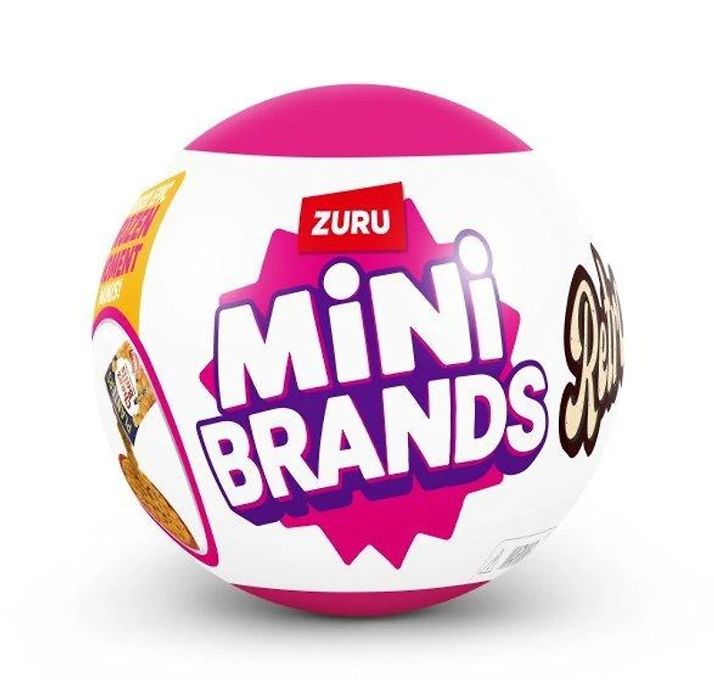 Mini Brands Retro Collectible Capsule Series 1 (Styles May Vary)