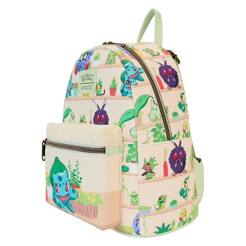 Loungefly Pokemon Plants Mini Backpack GameStop Exclusive