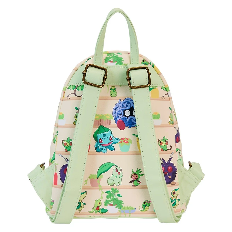 Loungefly Pokemon Plants Mini Backpack GameStop Exclusive