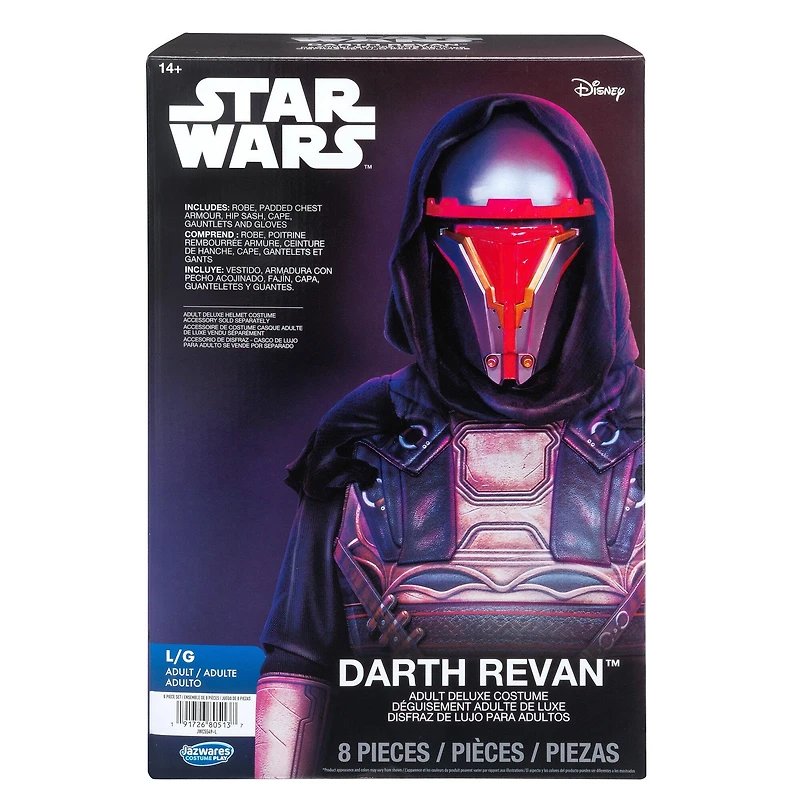Jazwares Star Wars Darth Revan Adult Deluxe Costume (One Size)