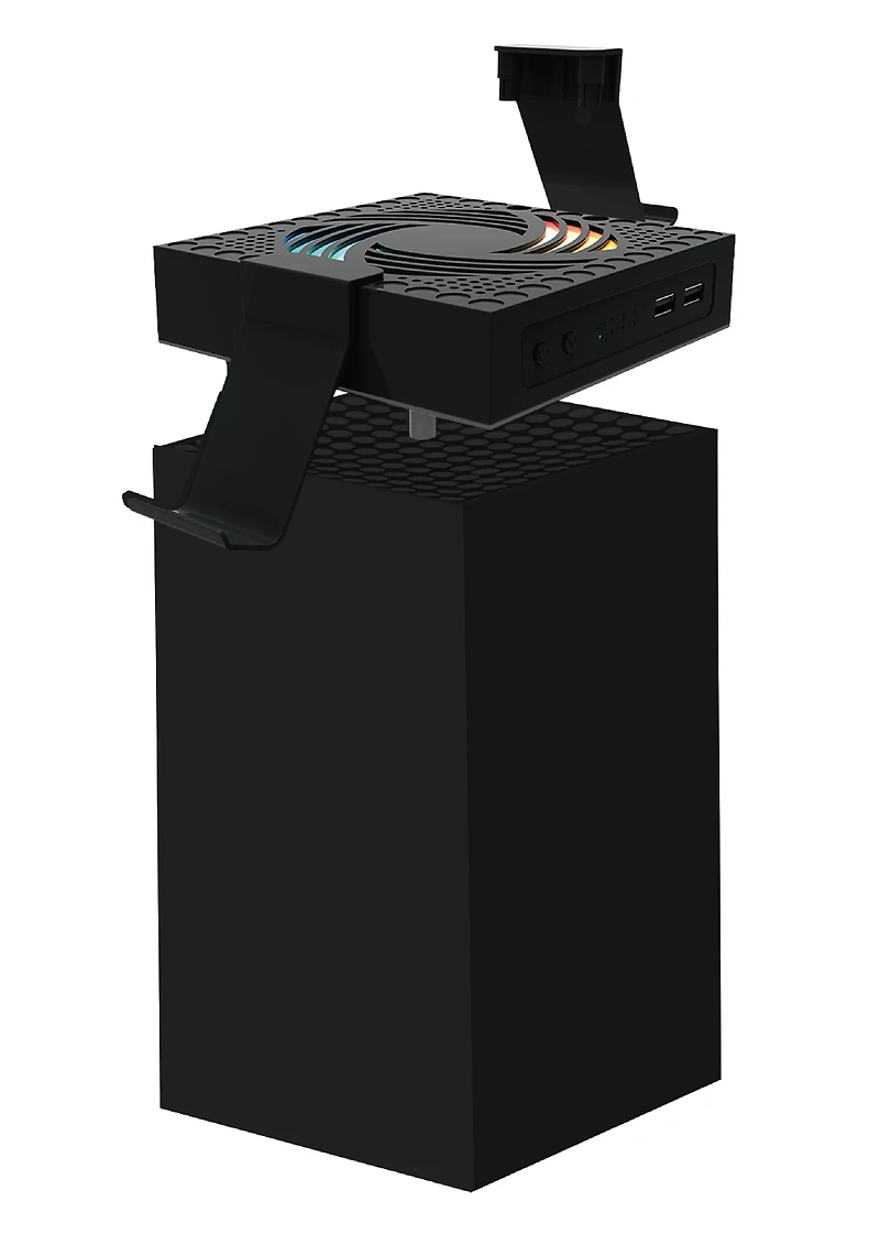 Xbox Series X/S Cooling Fan with RGB Light GameStop Exclusive - Black