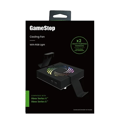 Xbox Series X/S Cooling Fan with RGB Light GameStop Exclusive - Black