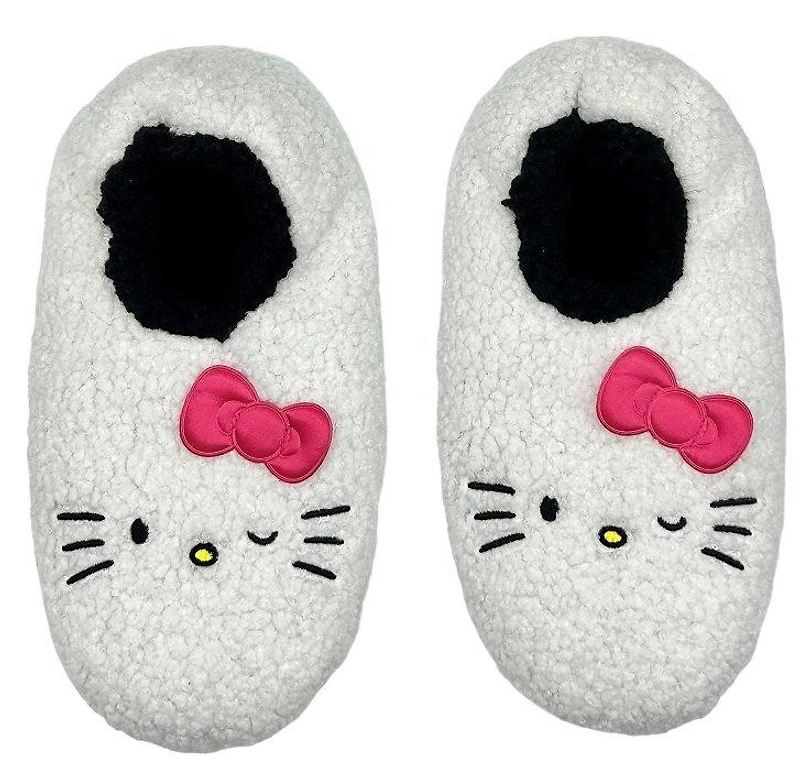 Fuzzy Babba Sanrio Hello Kitty Figural Slipper Socks