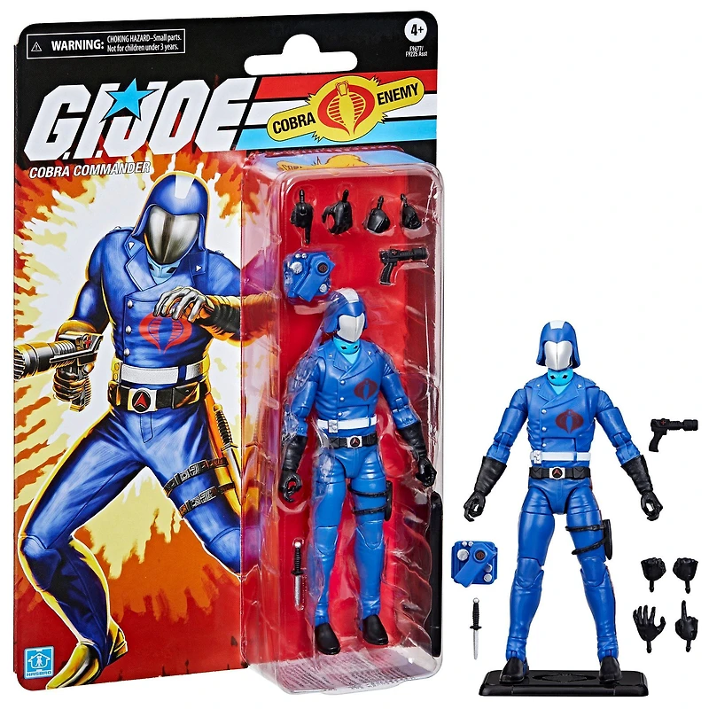 Hasbro G.I. Joe Classified Series Cobra Commander 6-in Action Figure