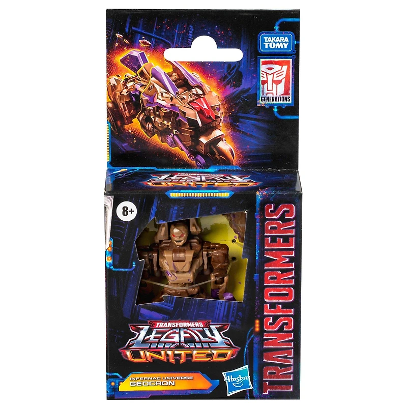 Hasbro Transformers Legacy United Core Class Infernac Universe Geocron 3.5-in Action Figure