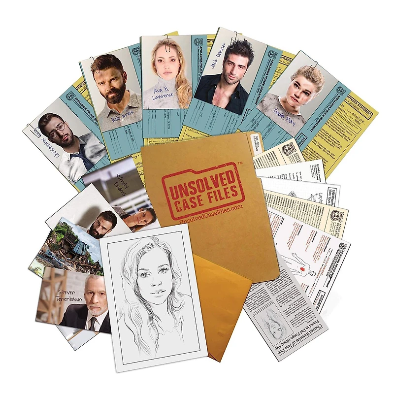 Unsolved Case Files: Jane Doe Board Game