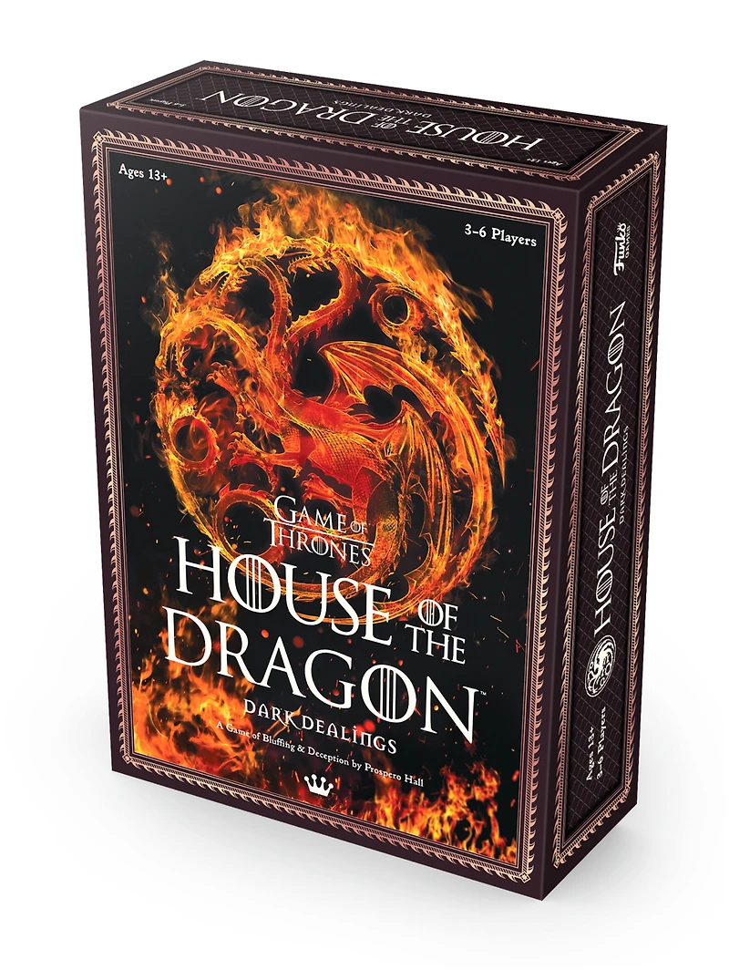 Game of Thrones House of the Dragon: Dark Dealings Board Game