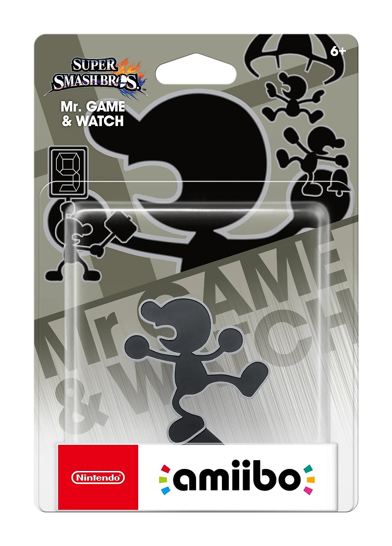 Super Smash Bros. Mr. Game and Watch amiibo GameStop Exclusive