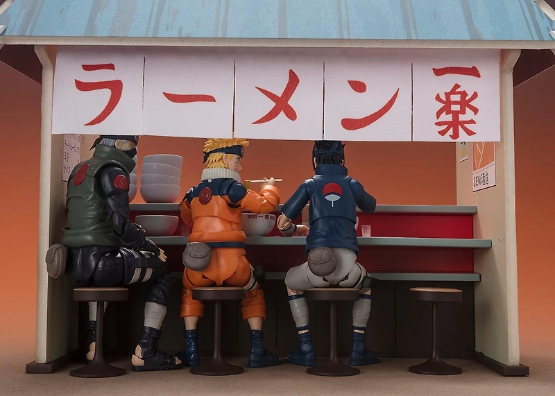 Bandai Spirits Tamashii Nations Naruto Ichiraku Ramen Set