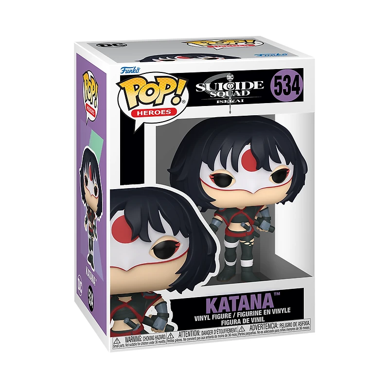 Funko POP! Animation: DC Suicide Squad Isakai Katana 3.75-in Vinyl Figure