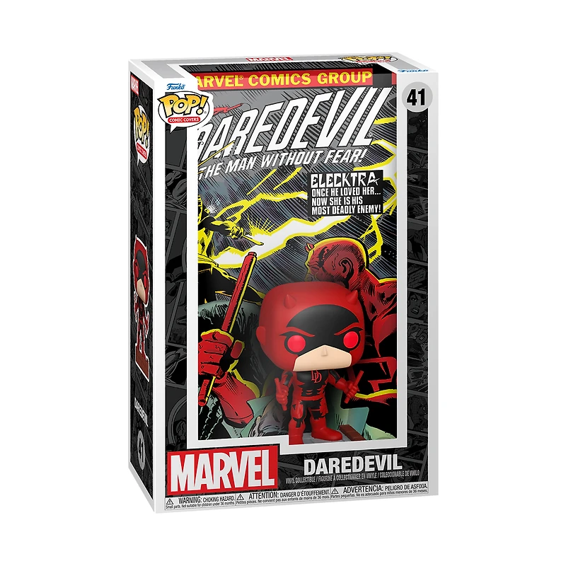Funko POP! Comic Cover: Marvel- Daredevil Issue 168 Daredevil 4.1-in Vinyl Figure