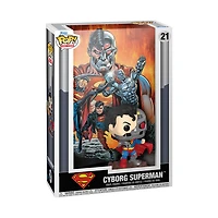 Funko POP! Comic Cover: DC- Cyborg Superman 4.35-in Vinyl Figure