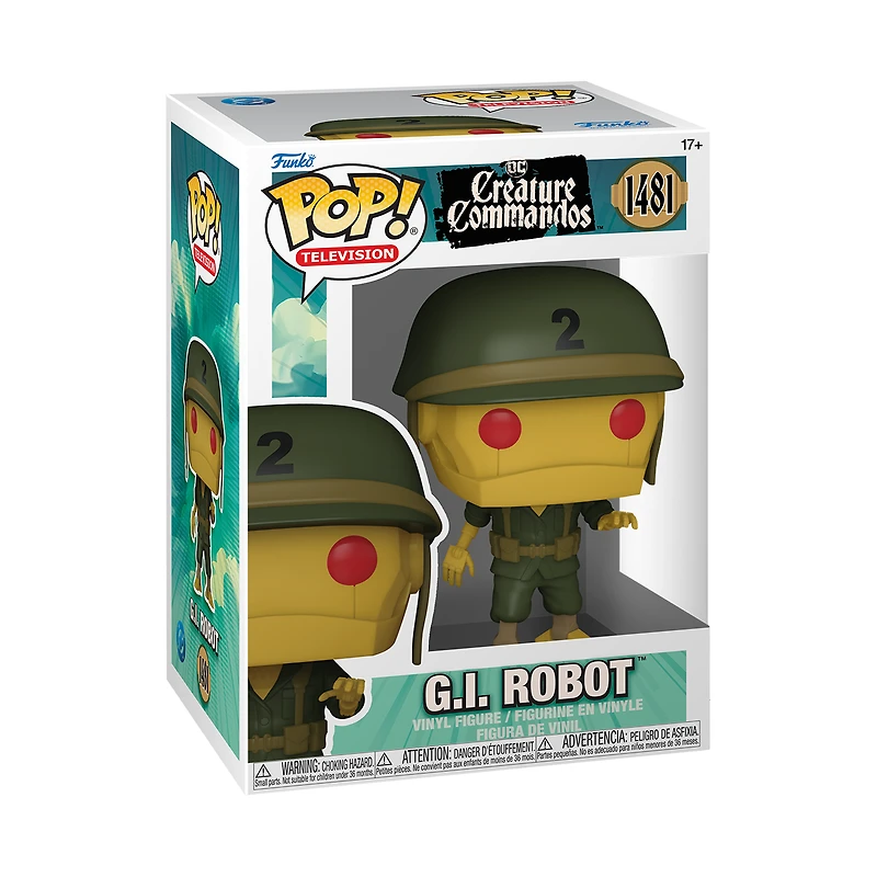 Funko POP! TV: Creature Commandos G.I. Robot 3.95-in Vinyl Figure