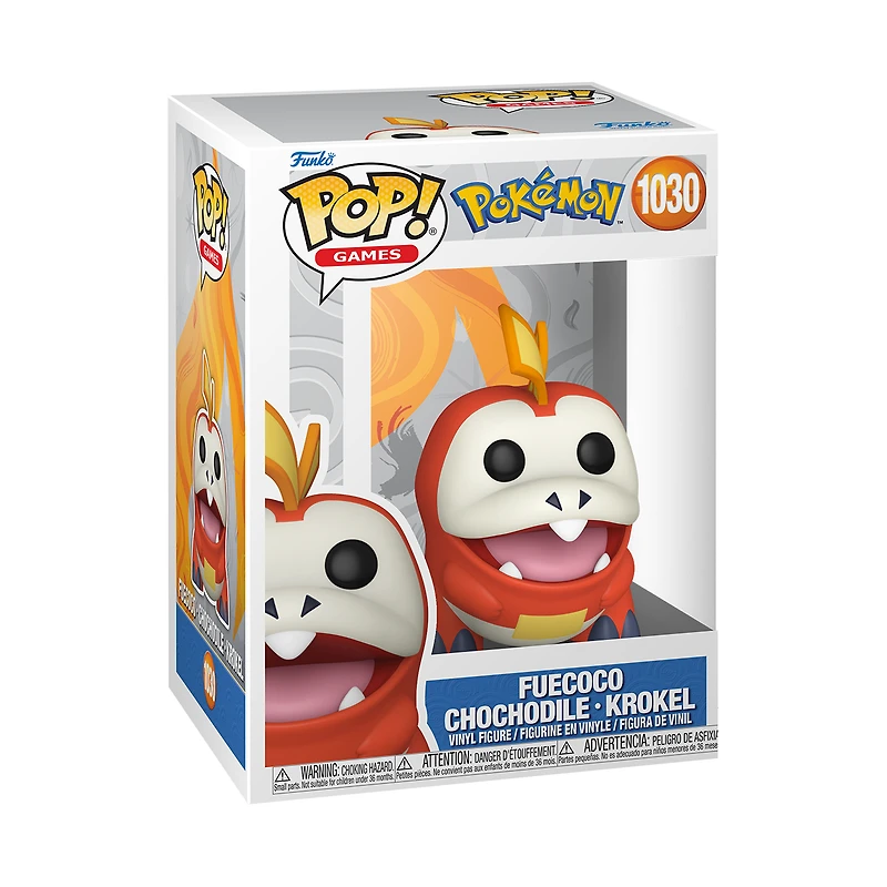 Funko POP! Games: Pokemon Fuecoco 3.4-in Vinyl Figure