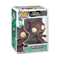 Funko POP! TV: Creature Commandos Weasel 4.05-in Vinyl Figure