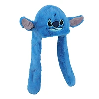 Disney Lilo and Stitch - Stitch Fuzzy Unisex Tassel Beanie Laplander with Moveable Ears