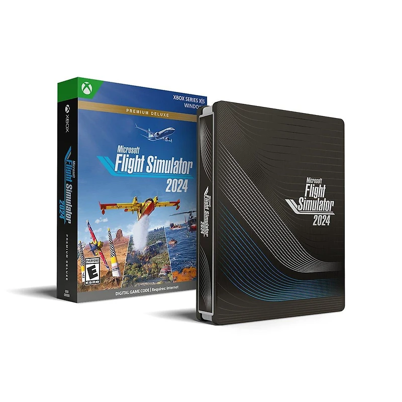 Microsoft Flight Simulator 2024 Premium Deluxe SteelBook Edition - Xbox Series X