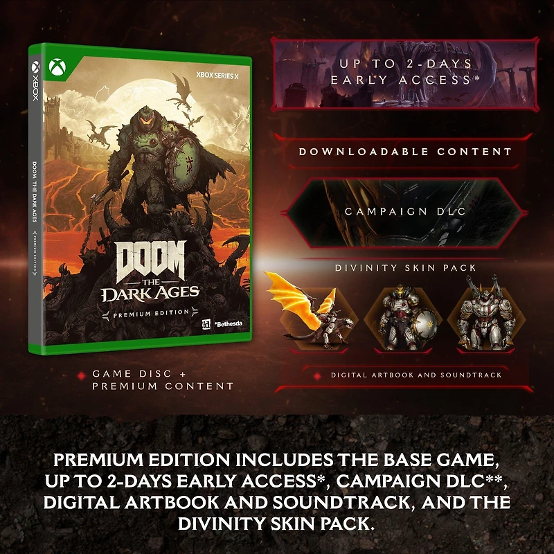 DOOM: The Dark Ages Premium - Xbox Series X