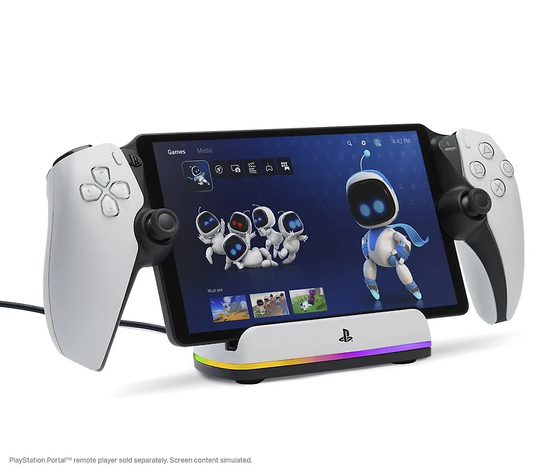 PowerA Charging Station for PlayStation Portal Remote Player with Lumectra