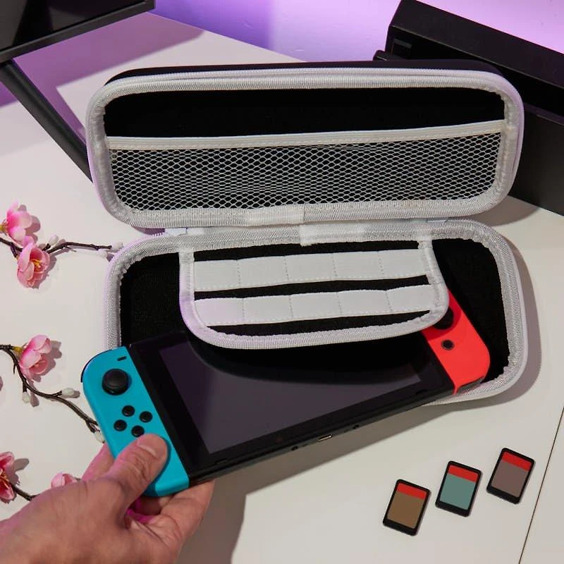 Rubber Road Sonic the Hedgehog Shadow Sakura Petals Nintendo Switch Carrying Case