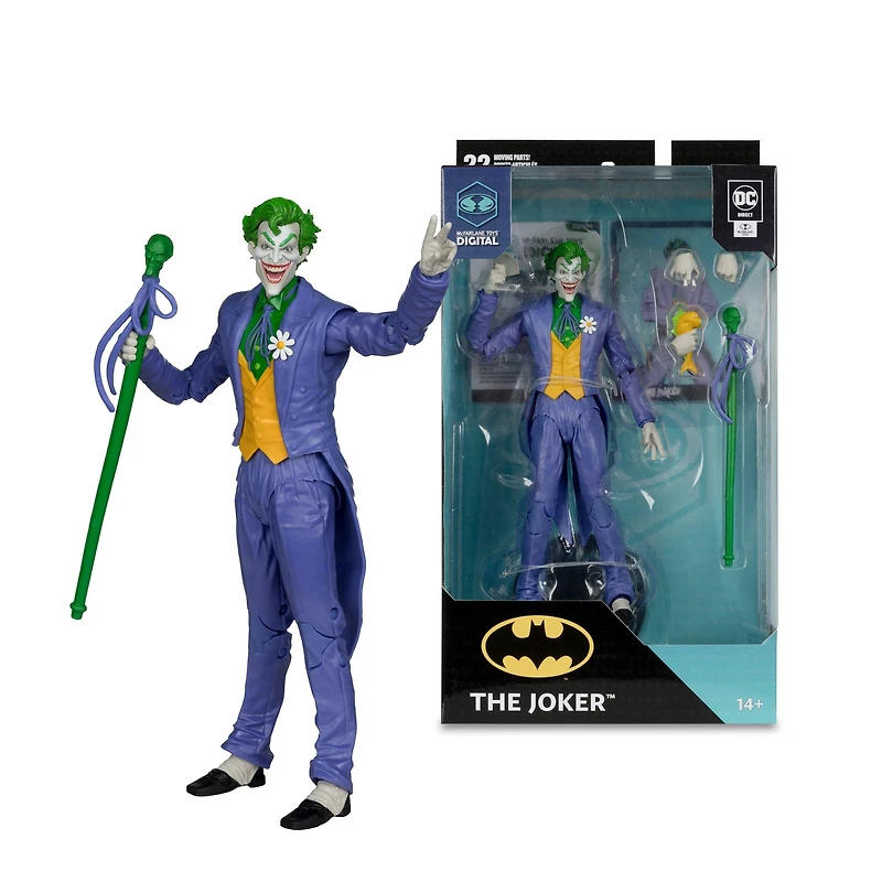 McFarlane Toys DC Digital Batman The Joker (Silver Age) 7-in Action Figure