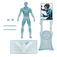 DC Multiverse Nightwing (Titans) Frostbite Edition Gold Label 7-Inch Action Figure GameStop Exclusive