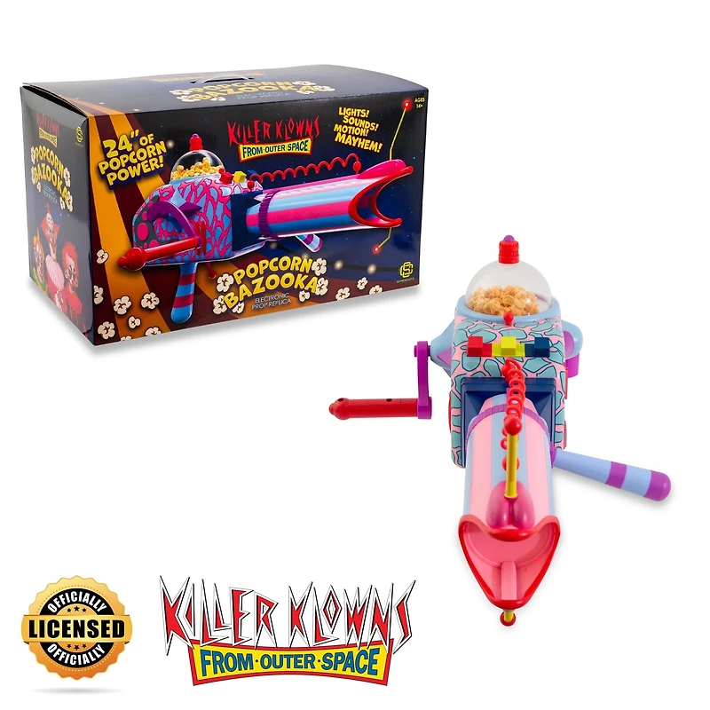 Killer Klowns From Outer Space Popcorn Bazooka Electronic Prop Replica