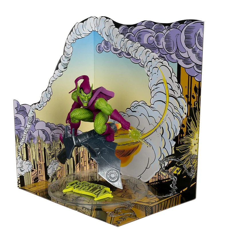 McFarlane Toys Marvel Collection Spider-Man Green Goblin (The Amazing Spider-Man Issue 312) 1:10th Scale Statue with Autograph