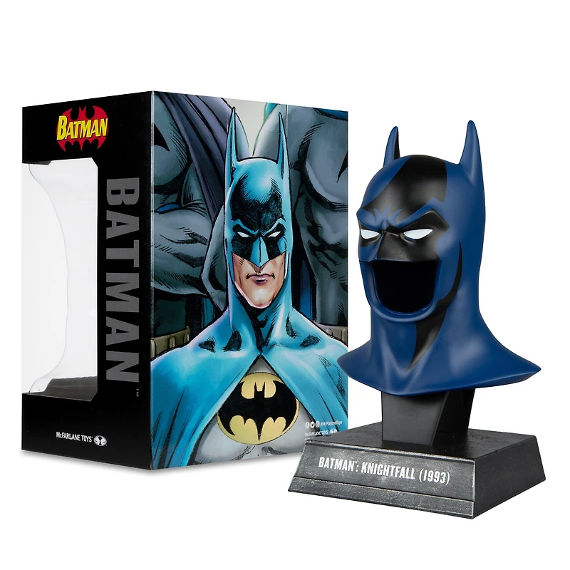 McFarlane Toys DC Direct Batman - Batman Knightfall Cowl 1:3 Scale Replica