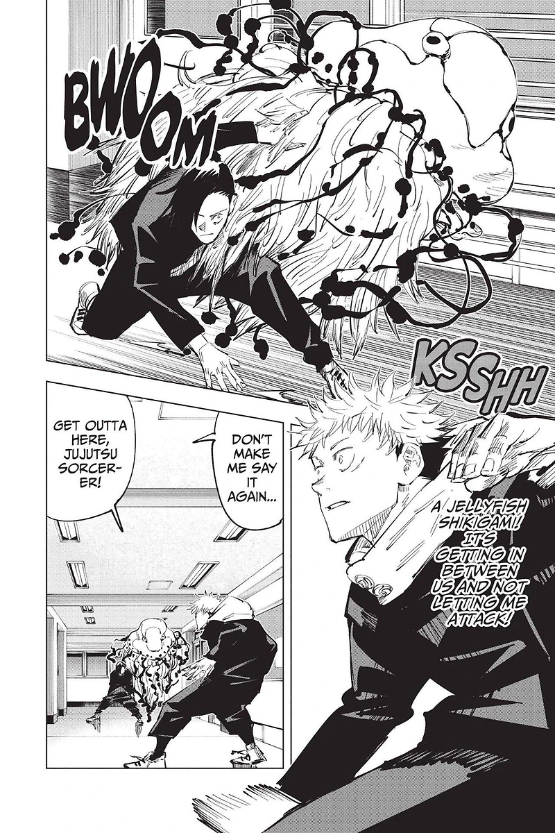 Jujutsu Kaisen Manga Volume 04