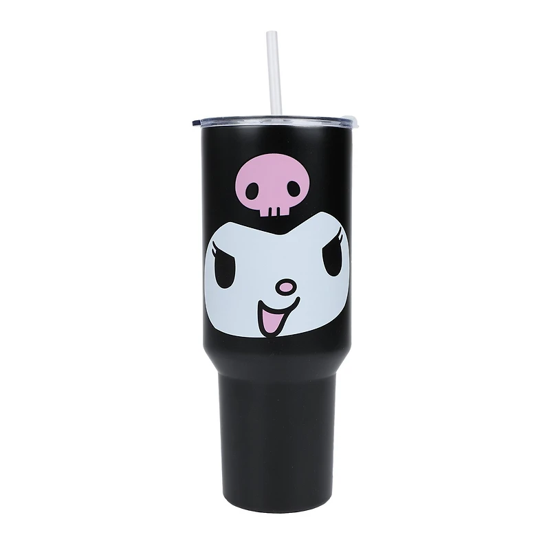 Kuromi Big Face 40 oz Stainless Steel Tumbler