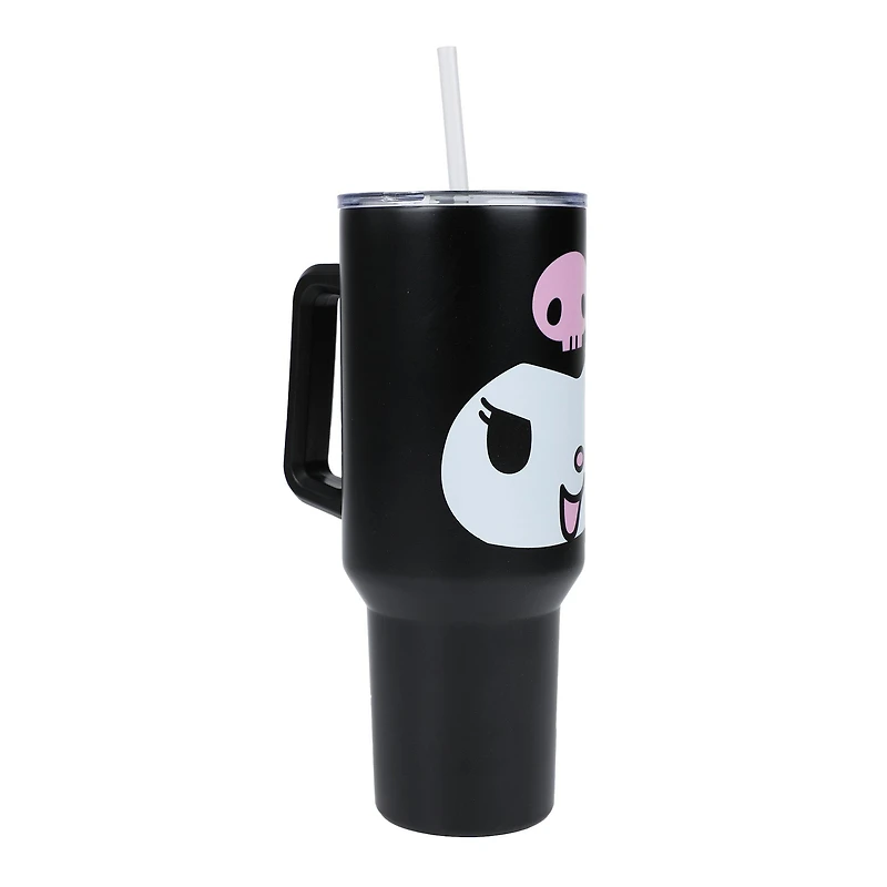Kuromi Big Face 40 oz Stainless Steel Tumbler