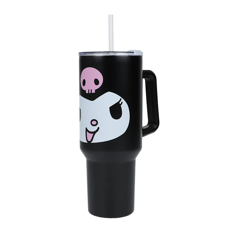 Kuromi Big Face 40 oz Stainless Steel Tumbler