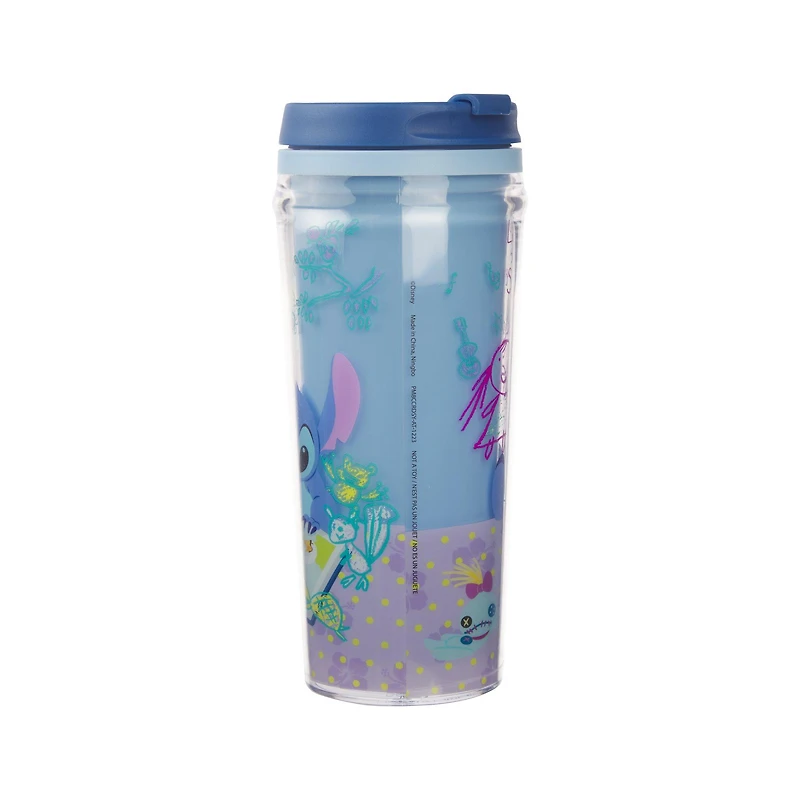 Lilo and Stitch - Stitch Activities Blue 16 oz Acrylic Tumbler