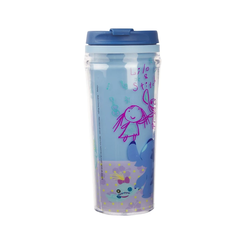 Lilo and Stitch - Stitch Activities Blue 16 oz Acrylic Tumbler
