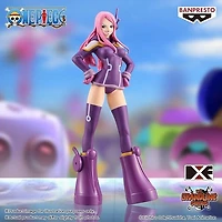 Banpresto One Piece Egghead Jewelry Bonney Bandai Spirits DXF The Grandline Series 6.3-in Figure