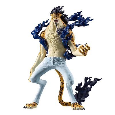 Banpresto One Piece King Of Artist Rob Lucci 7.9-in Action Figure