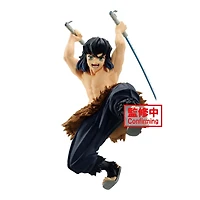 Banpresto Demon Slayer: Kimetsu no Yaiba Vibration Stars Inosuke Hashibira 8.3-in Action Figure